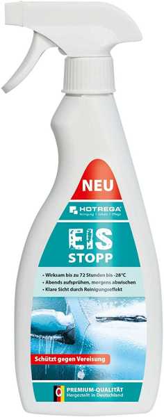 Hotrega Eis Stopp – Vereisungs-Schutz-Gel 0,5 l Sprühflasche