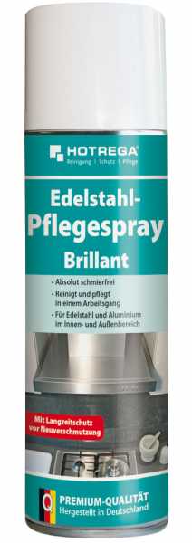 Hotrega Edelstahl-Pflegespray "Brillant" 500 ml Spraydose