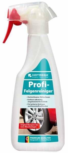 Hotrega Profi - Felgenreiniger 500 ml Flachsprühflasche